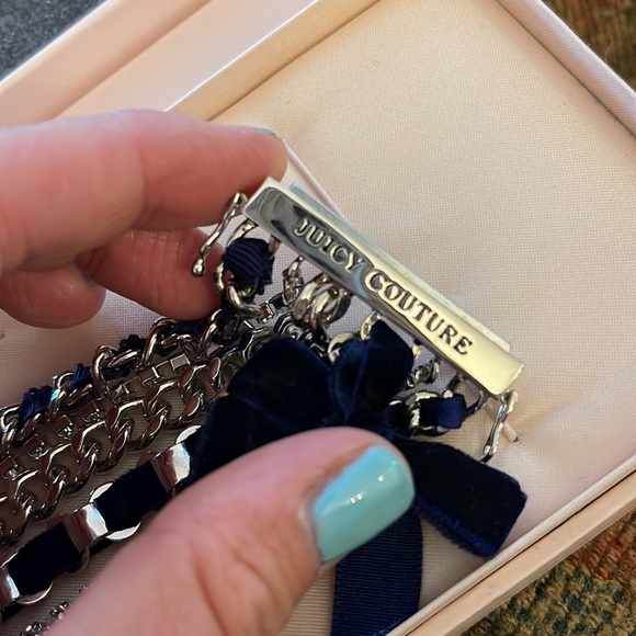 Extremely rare Juicy Couture circa 2010 multi chain magnetic clasp bracelet - Picture 3 of 10